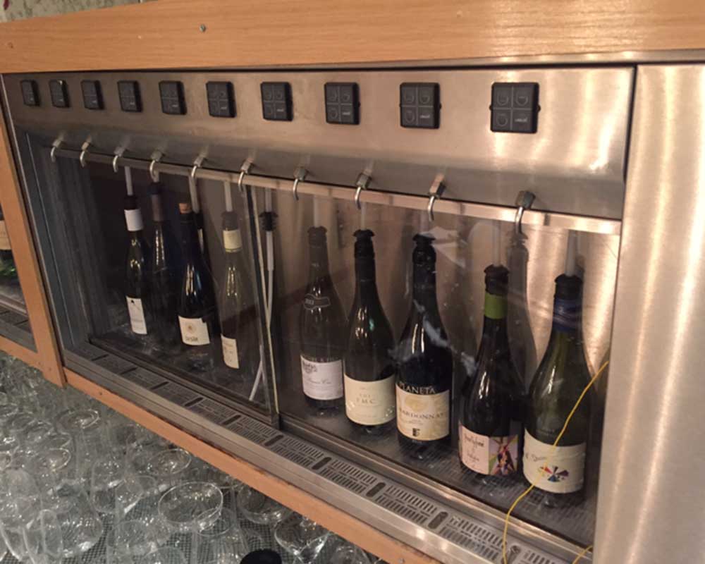 integrated wine cooler